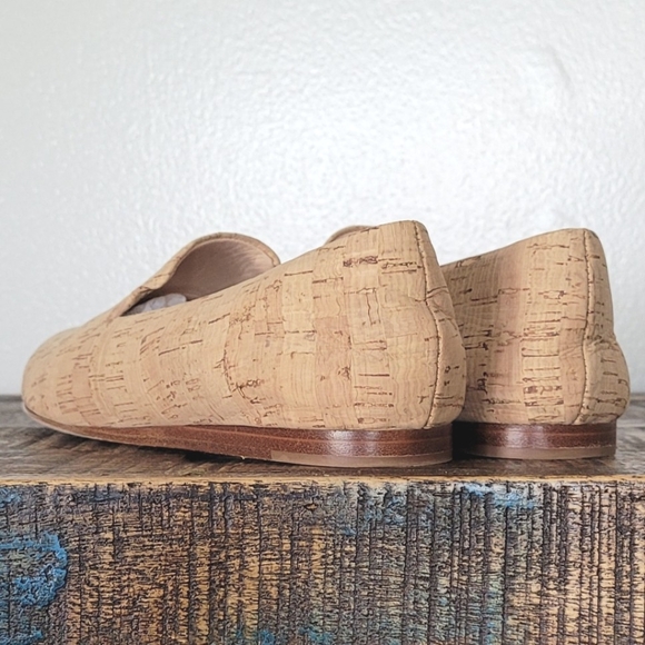 Veronica Beard Griffin Flats Natural Cork 6 - Picture 8 of 12